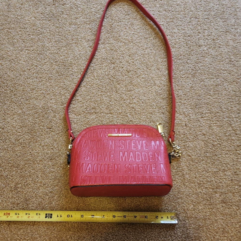 Steve Madden Red Crossbody Bag - Picture 2 of 4